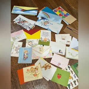 Vintage Lot of 41 Pieces 1970s Stationary